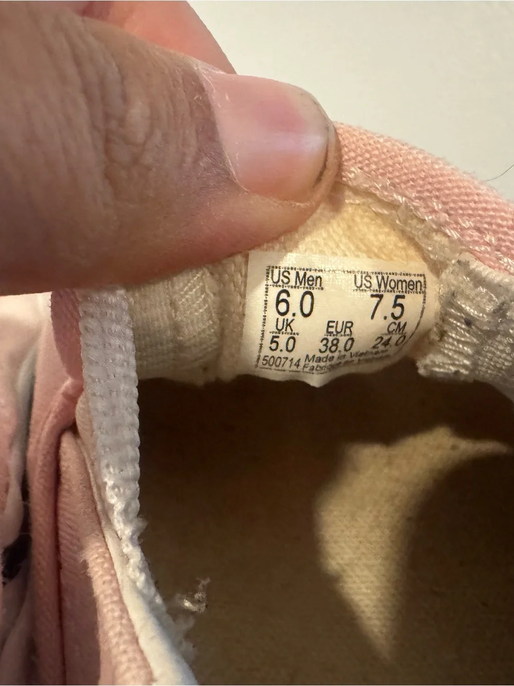 Vans classic slip